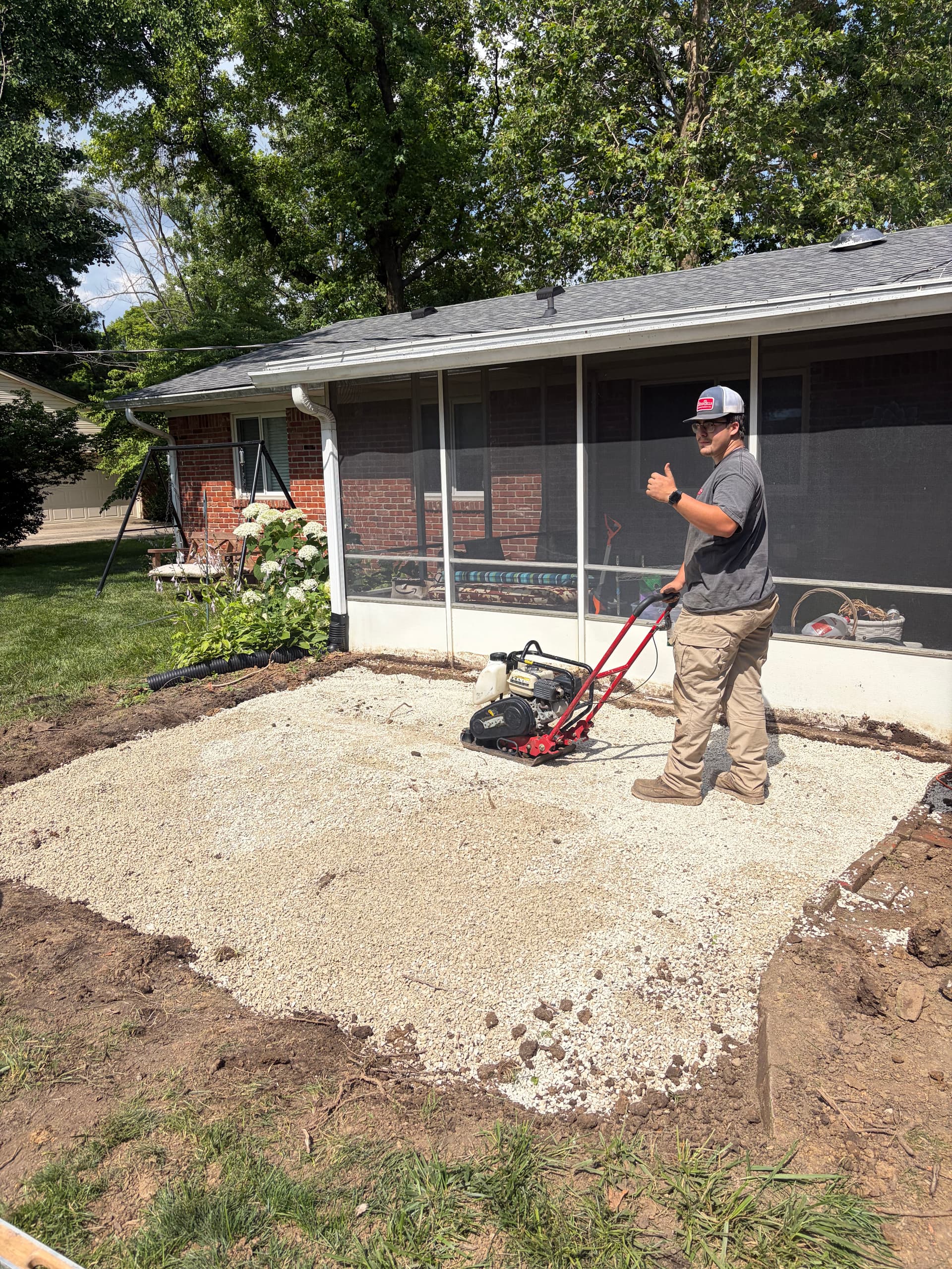 Gallery photos for Backyard Patio Installation Done Right From the Ground Up: Image #3