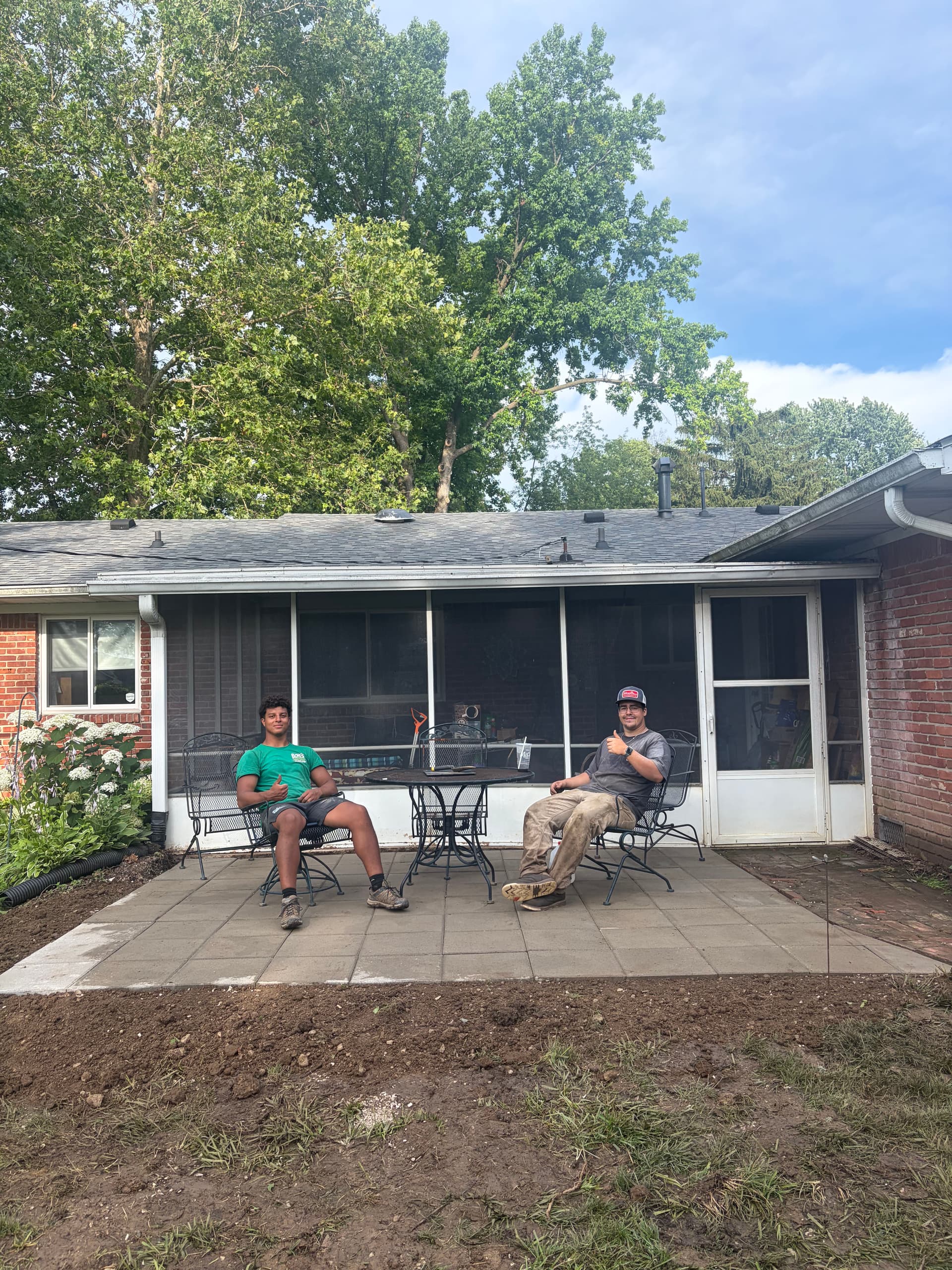 Gallery photos for Backyard Patio Installation Done Right From the Ground Up: Image #2